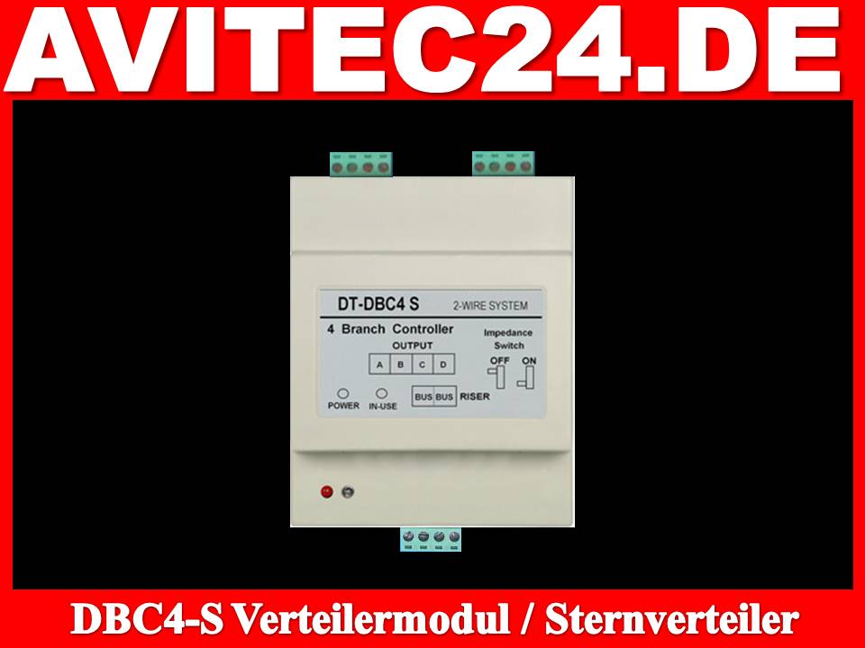 DBC4S-Sternverteiler-Verteilungsmodul-Stichverteilung-Videosprechanlage
